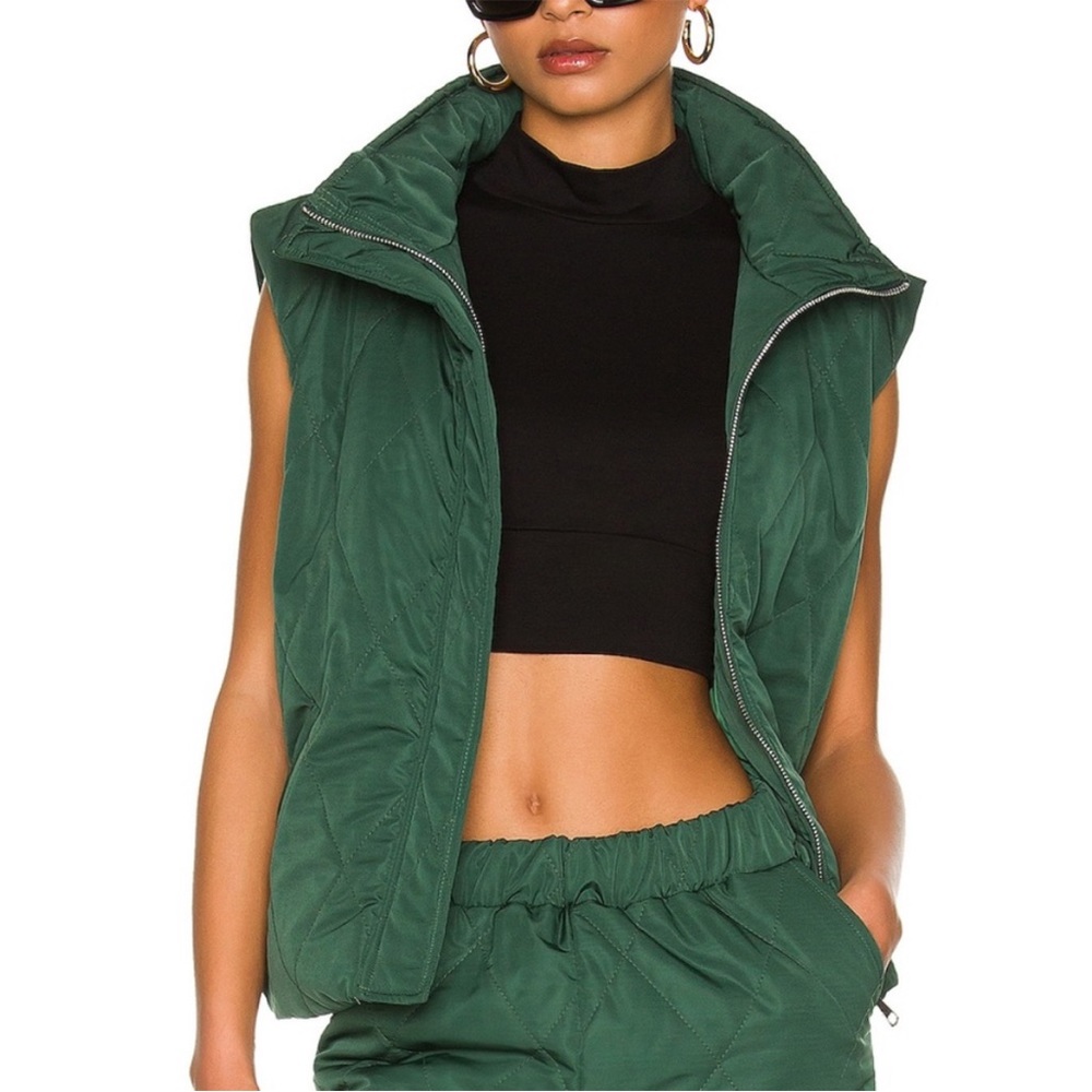 Superdown green vest